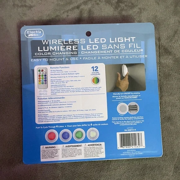 Wireless LED light - Picture 2 of 2
